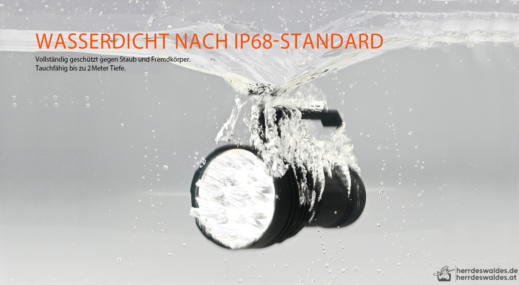 AceBeam X75, 80000 lm, Schwarz – LED-Taschenlampe